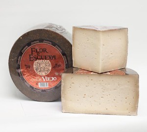 queso curado flor de esgueva